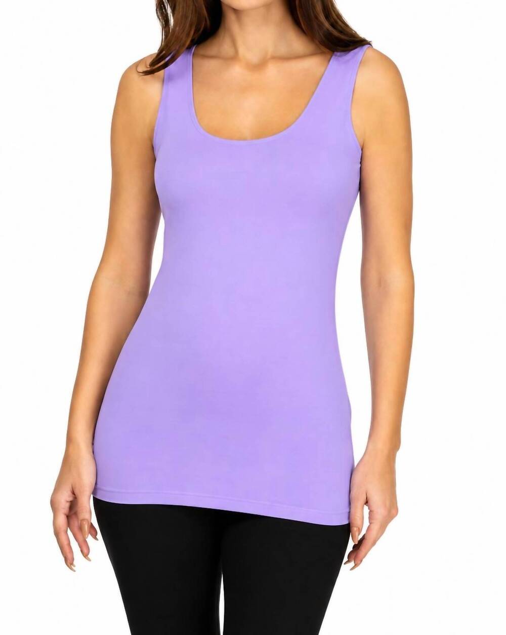 NEW A'NUE MIAMI long classic tank in heahter